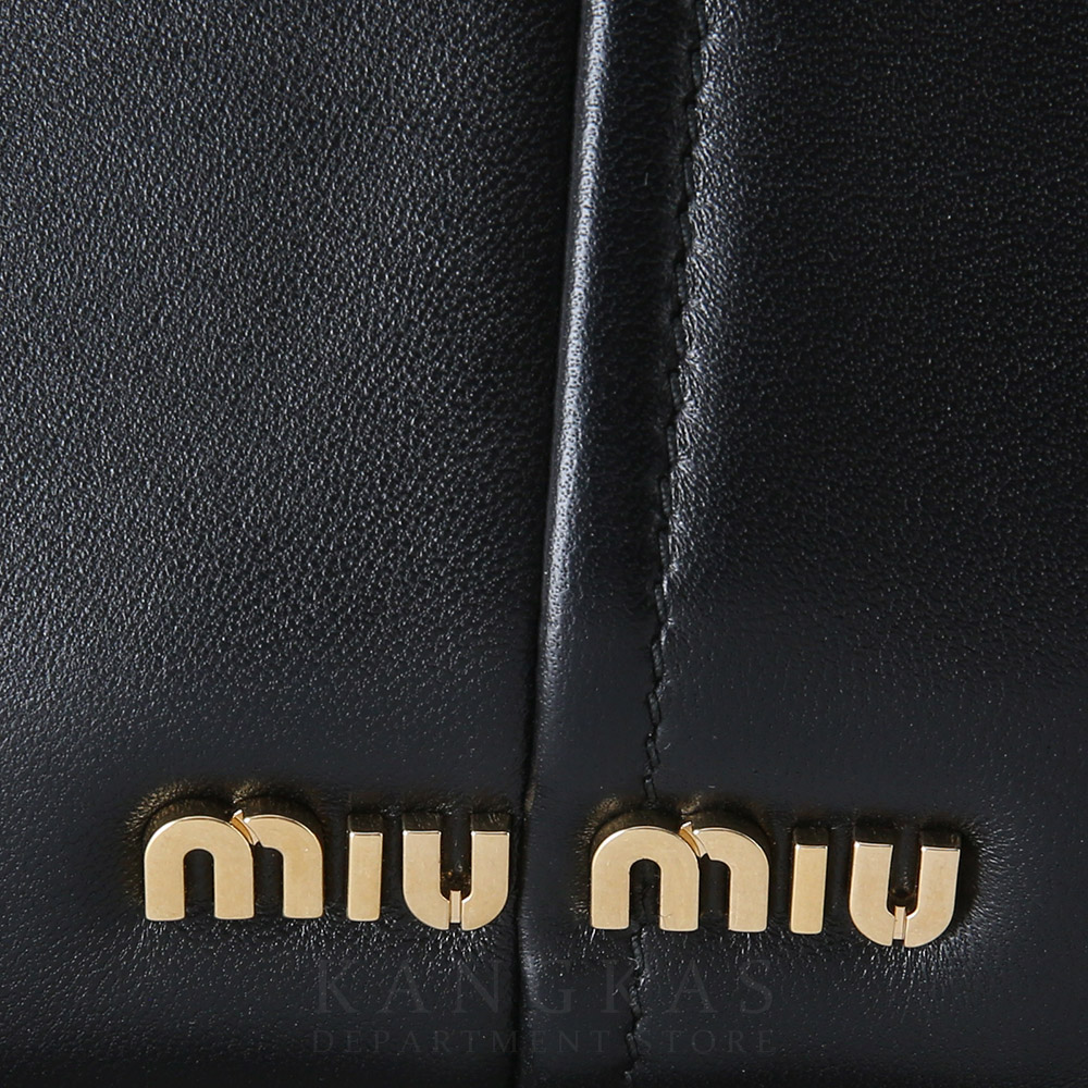 MIU MIU(USED)미우미우 5BD062 나파 바이커 퀄팅 체인백